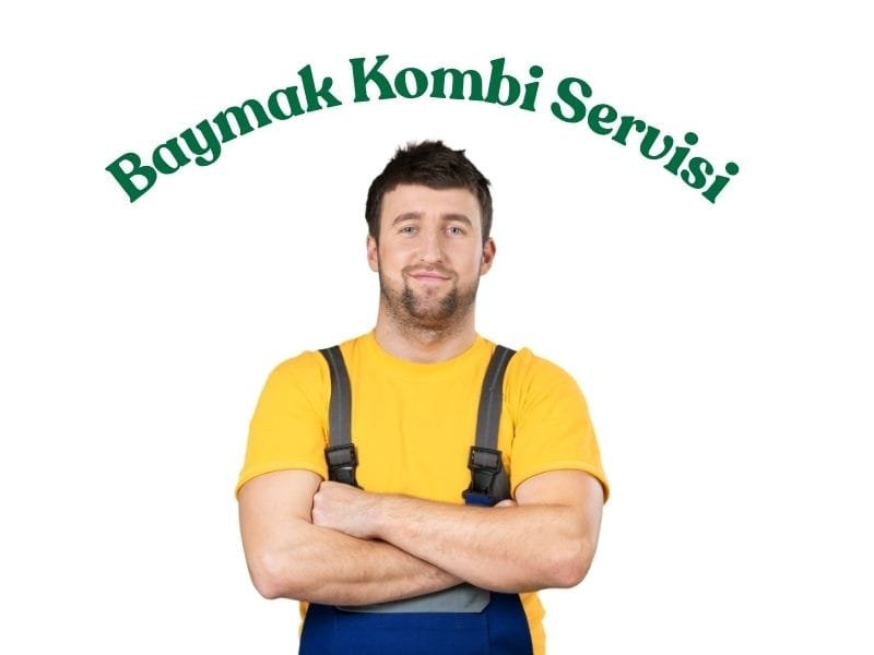Baymak kombi servisi teknisyeninin Baymak marka kombi üzerinde bakım, arıza inceleme ve teknik kontrol işlemleri yaptığı profesyonel servis görseli.
