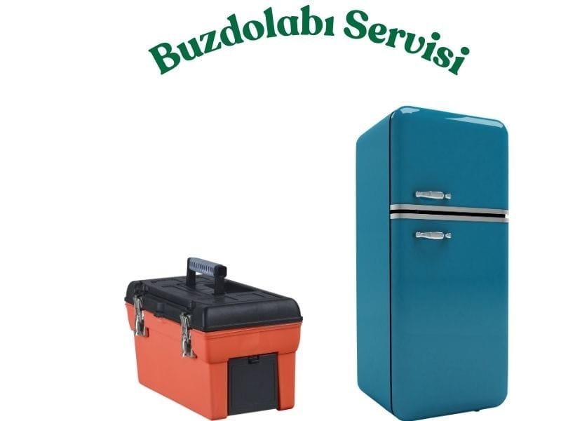Buzdolabı servisi teknisyeninin soğutma sistemi kontrolü yaptığı, arıza tespiti ve onarım işlemlerini gerçekleştirdiği profesyonel beyaz eşya servis görseli.