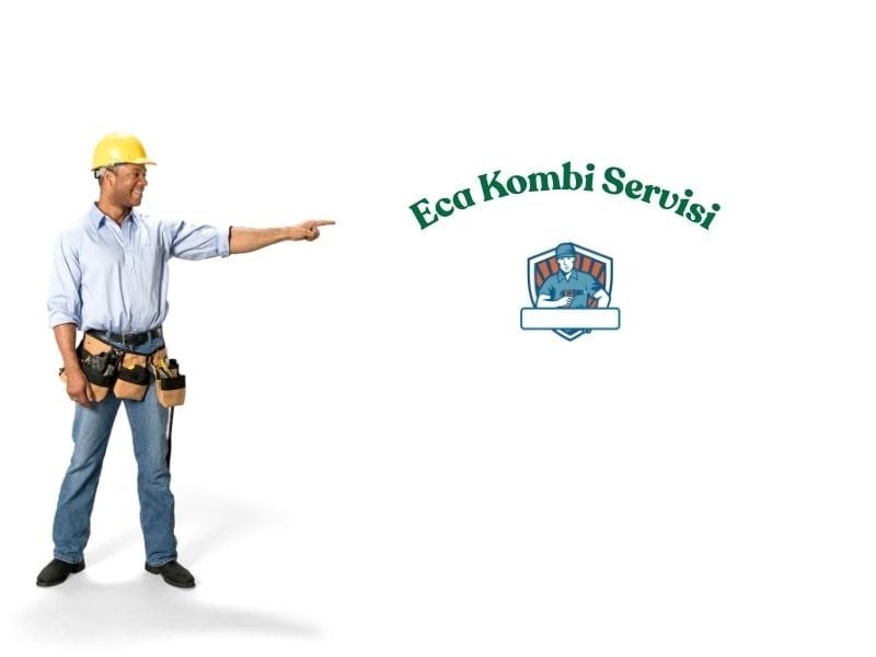 ECA kombi servisi teknisyeninin ECA marka kombi üzerinde bakım, arıza kontrolü ve teknik inceleme yaptığı profesyonel servis görseli.