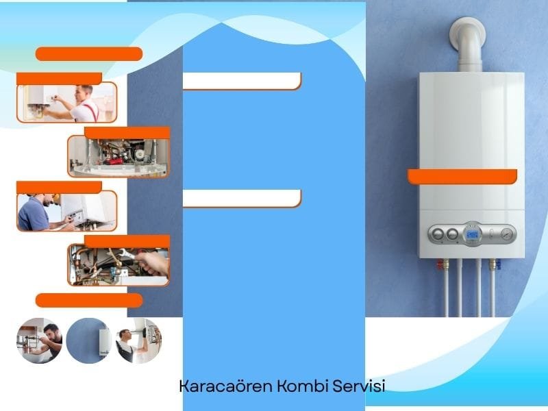 Karacaören kombi servisi uzman ekibinin kombi arızası tespiti ve periyodik bakım çalışması.